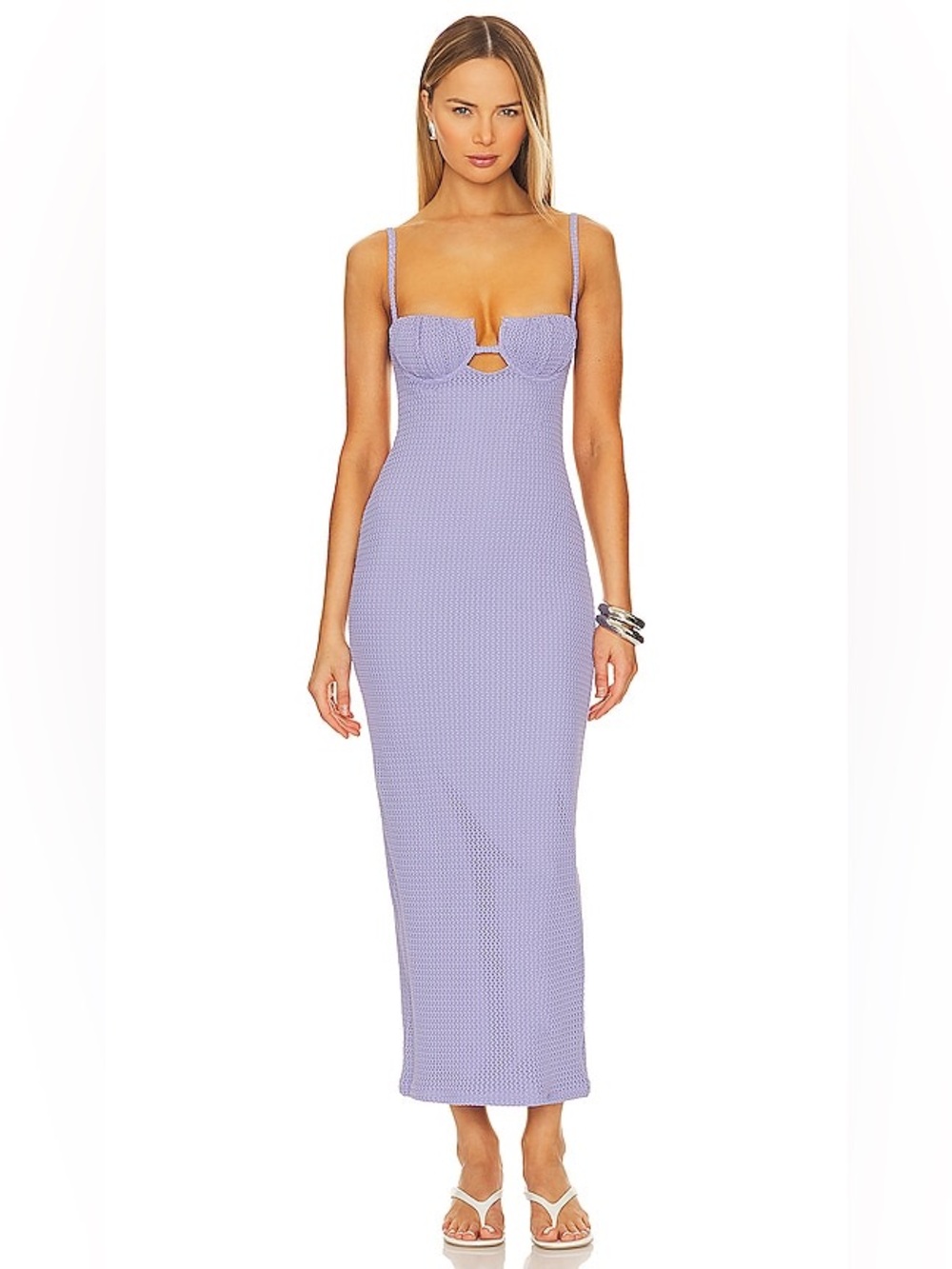 Montce Petal Long Slip Dress | Small